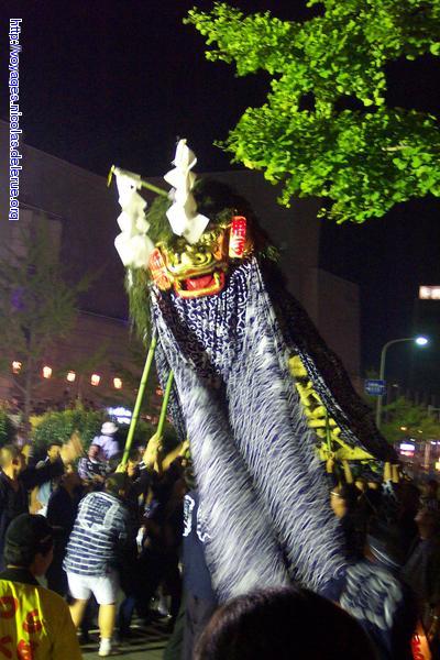 Dragon during Tsukuba Matsuri (festival)