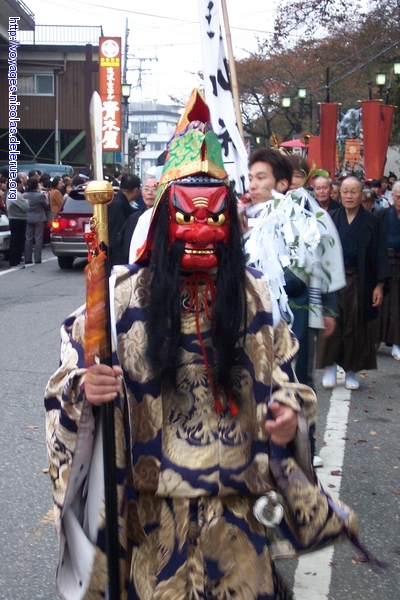 Tengoo  during Tsukuba-san Matsuri (festival)