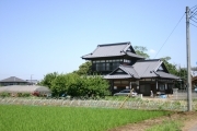 Japanese traditional house (rice_fields_0039.jpg)