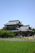 Japanese traditional house (rice_fields_0052.jpg)