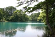 Green lake (Bandai_san_go_shiki_numa_4977.jpg)