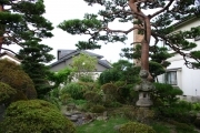 Japanese garden in Kitakata (minami machi) (kitakata_kura_5102.jpg)