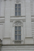 Music intruments decorationg a window of the National Library (vienna_7061.jpg)
