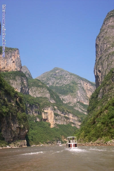 3 gorges and Yangzi river (China)